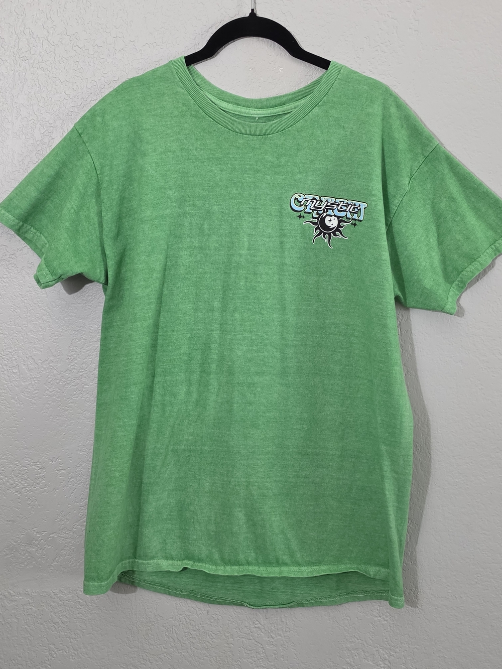 PacSun Mystic Vintage Green Graphic Short Sleeve Tee 100% Cotton Mens Large - Picture 3 of 7